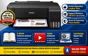 Resetter Epson L1110 Software reset Printer dengan Banyak Fitur Service Printer